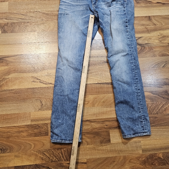 BKE Jake Straight Leg Jeans Men’s 32L Medium Wash - Picture 9 of 10